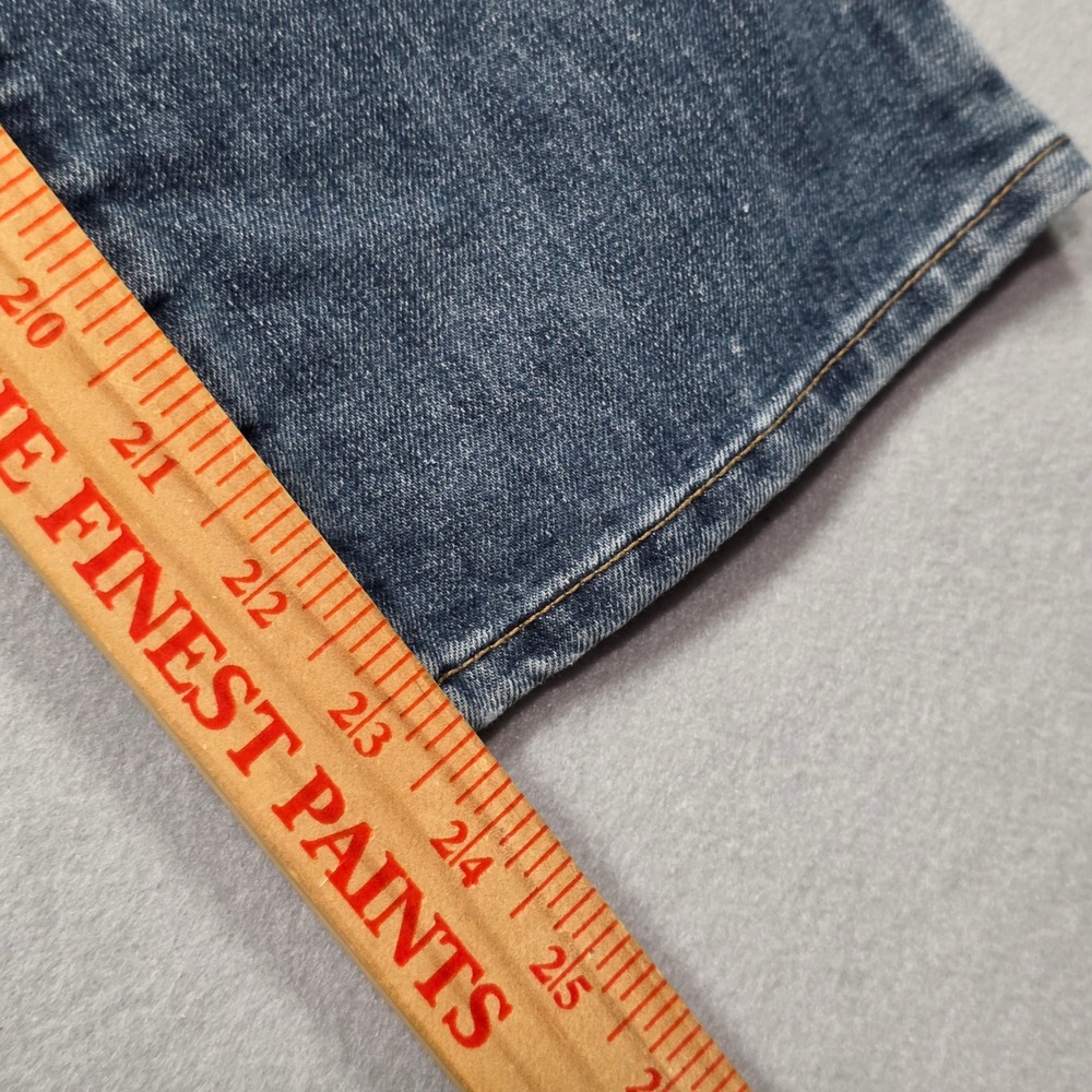Children's Place Classic Boot Cut - Dark Wash- Girls Size 10 - Picture 5 of 6